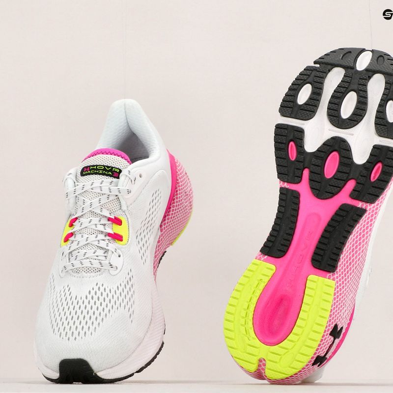 Under Armour scarpe da corsa donna W Hovr Machina 3 bianco/argento rosa/nero 15