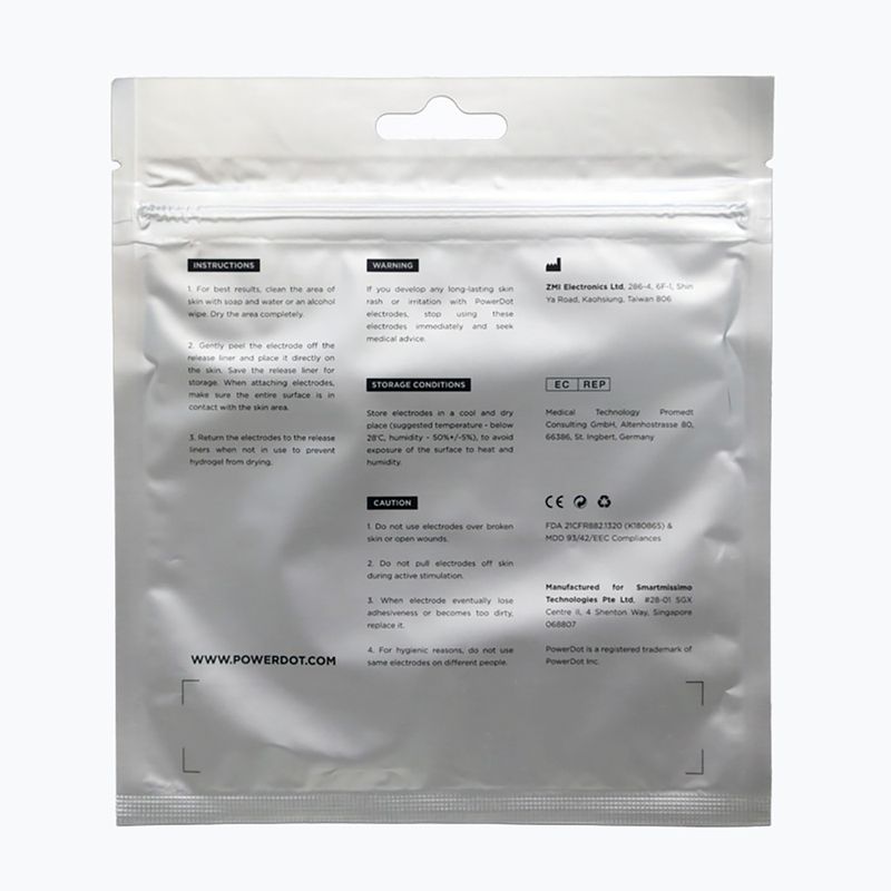 Elettrodi Therabody PowerDot 2.0 Pad red 3