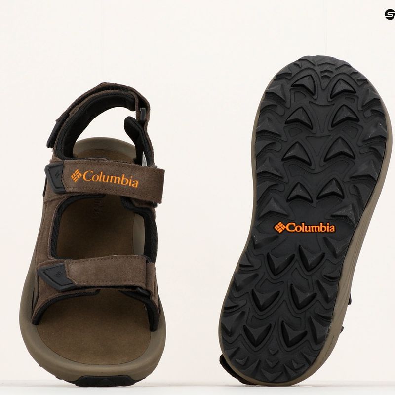 Columbia Trailstorm Hiker 3 Strap cordovan/oro ambra sandali da trekking da uomo 22