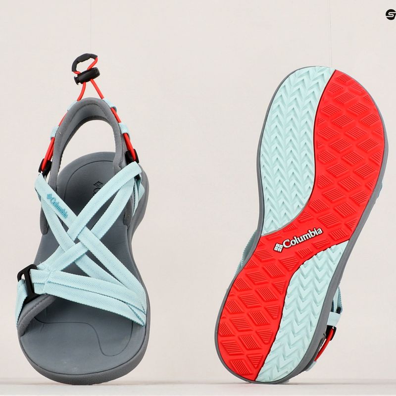 Columbia sandali da trekking donna 1889551 icy morn/grey ash 14