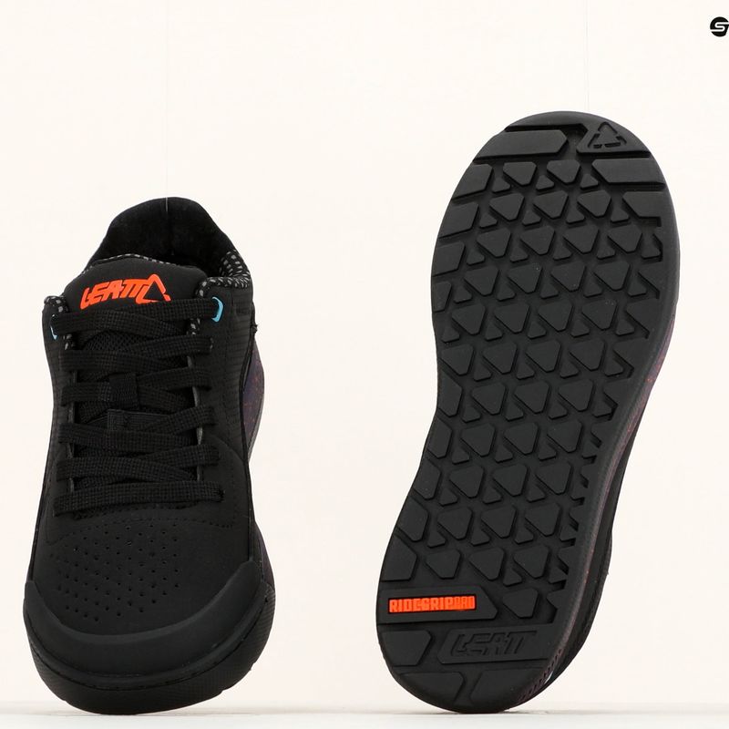 Scarpe da ciclismo con piattaforma da donna Leatt 2.0 Flat nero 18