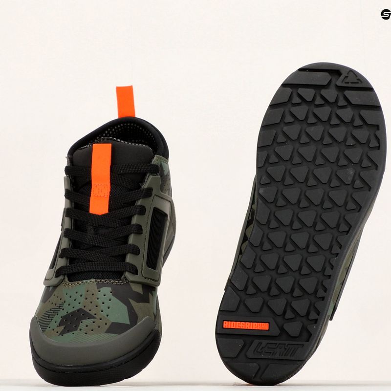 Scarpe da ciclismo da uomo Leatt 3.0 Flat camo platform 16