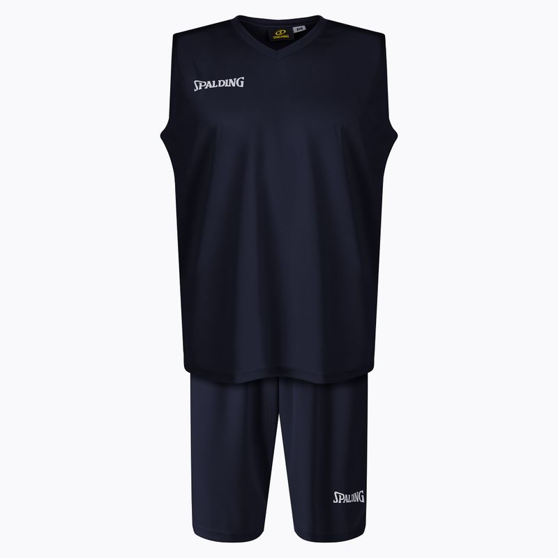 Basket maschile set Spalding Atlanta blu navy