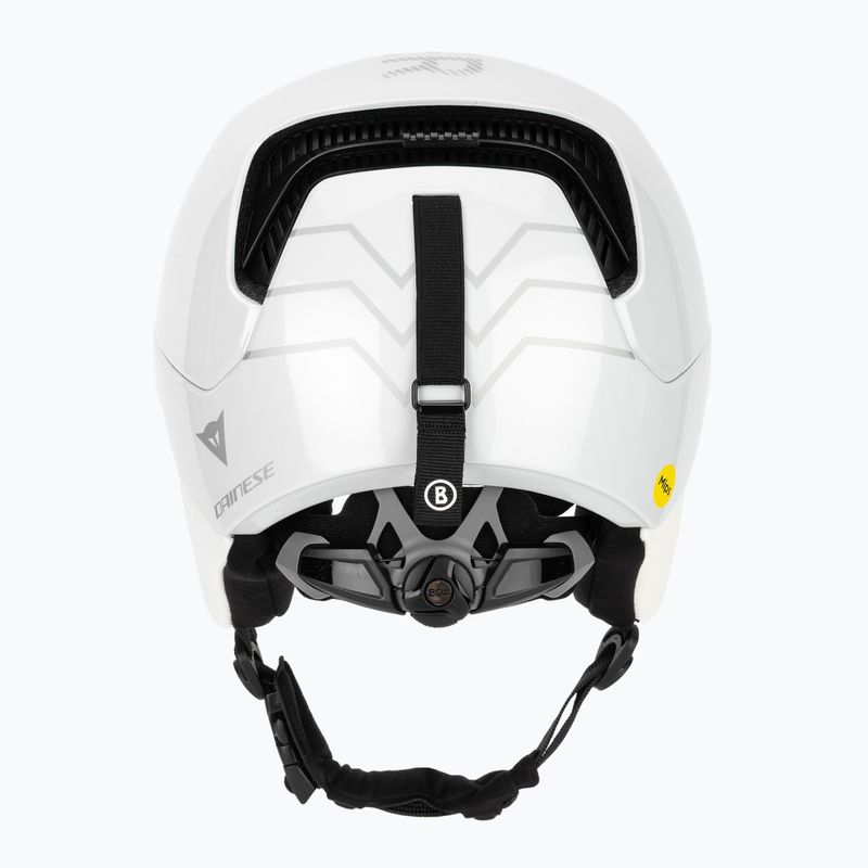 Casco da sci BOGNER Cortina MIPS mono white metallic 4