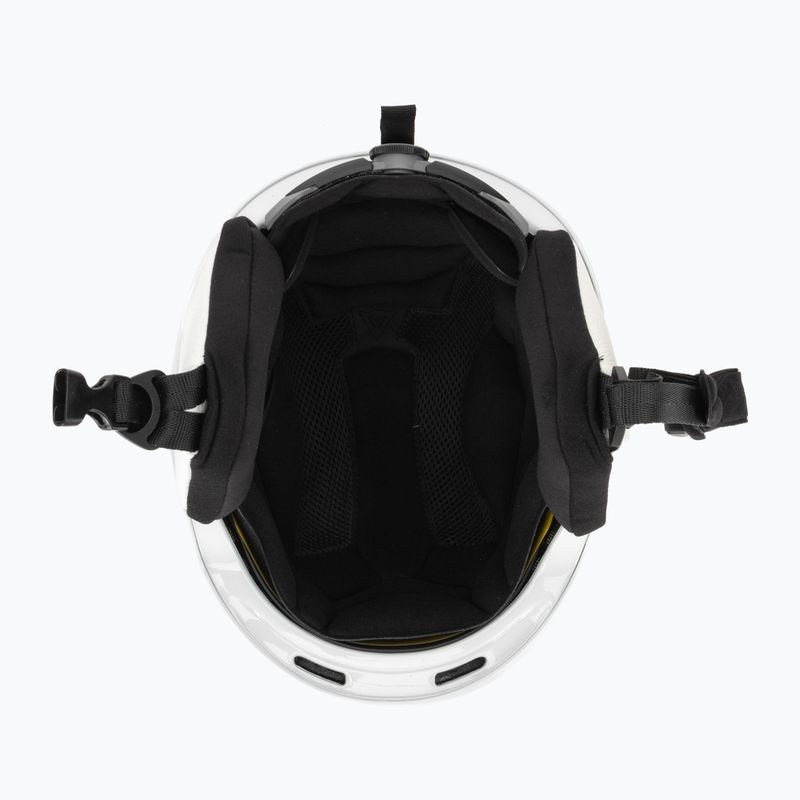 Casco da sci BOGNER Cortina MIPS mono white metallic 5