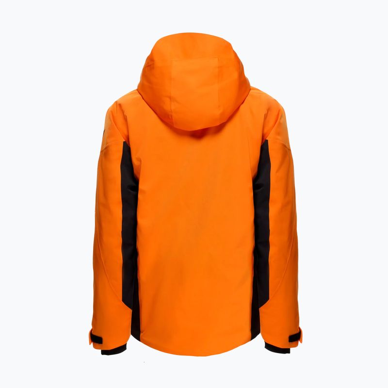 Giacca da sci uomo Dainese Etra Aerosense Dry Core Ready oriole orange/stretch limo 10