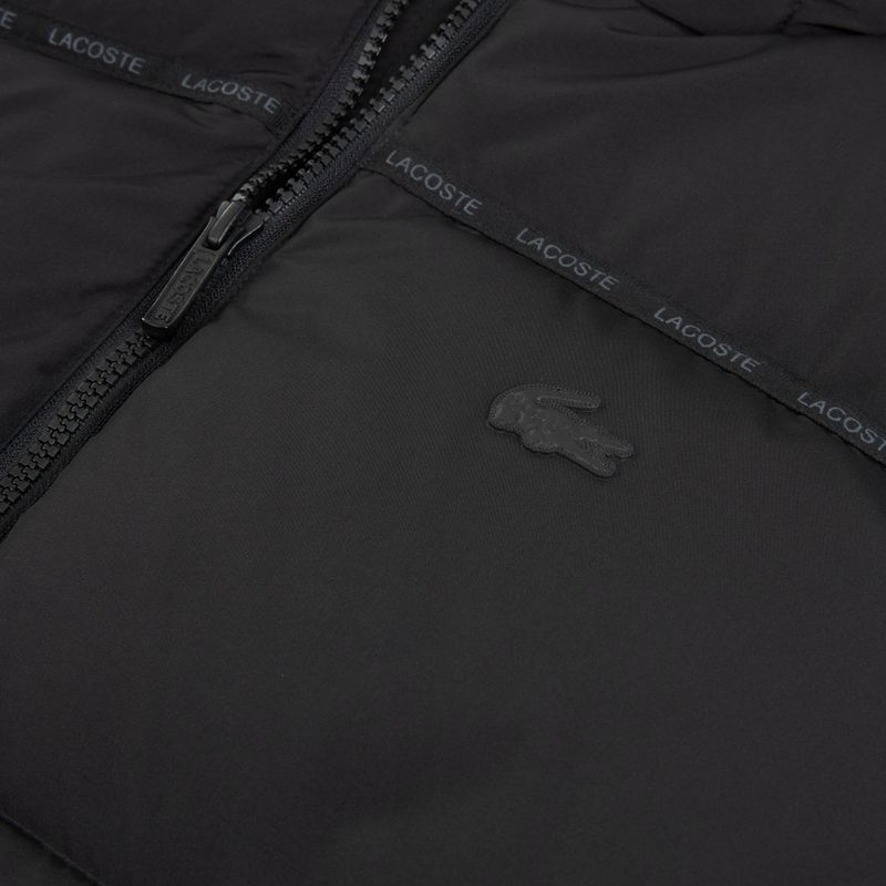 Giacca invernale Lacoste BH2608 Hooded black 3