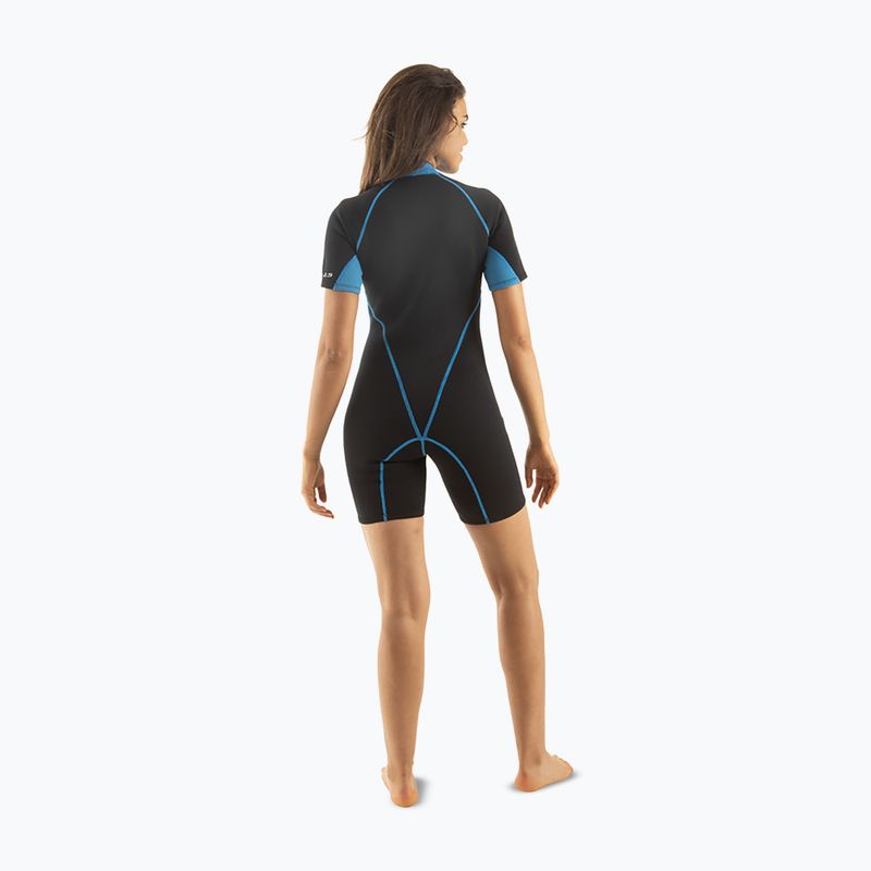 Muta da nuoto donna SEAC Shorty Ciao 2,5 mm black/blue 2