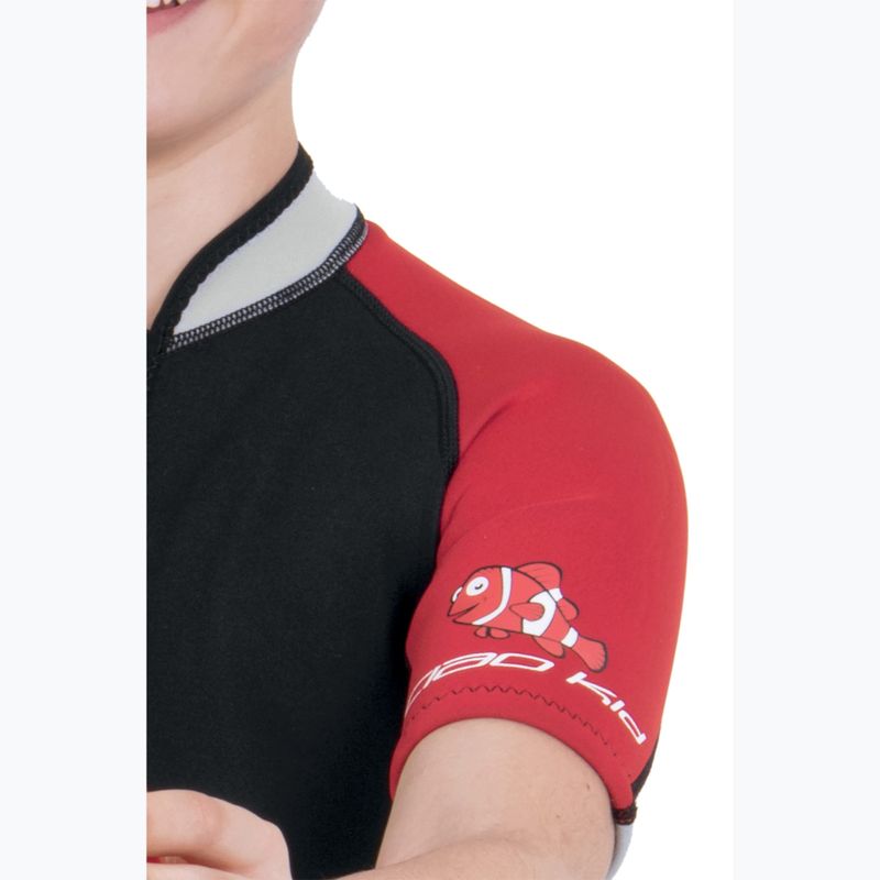 Muta da bambino SEAC Shorty Ciao 2,5 mm nero/rosso 3