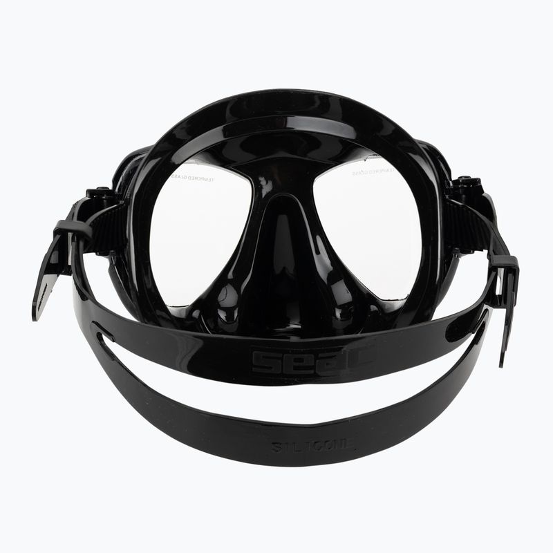 Maschera subacquea SEAC Elba black 4