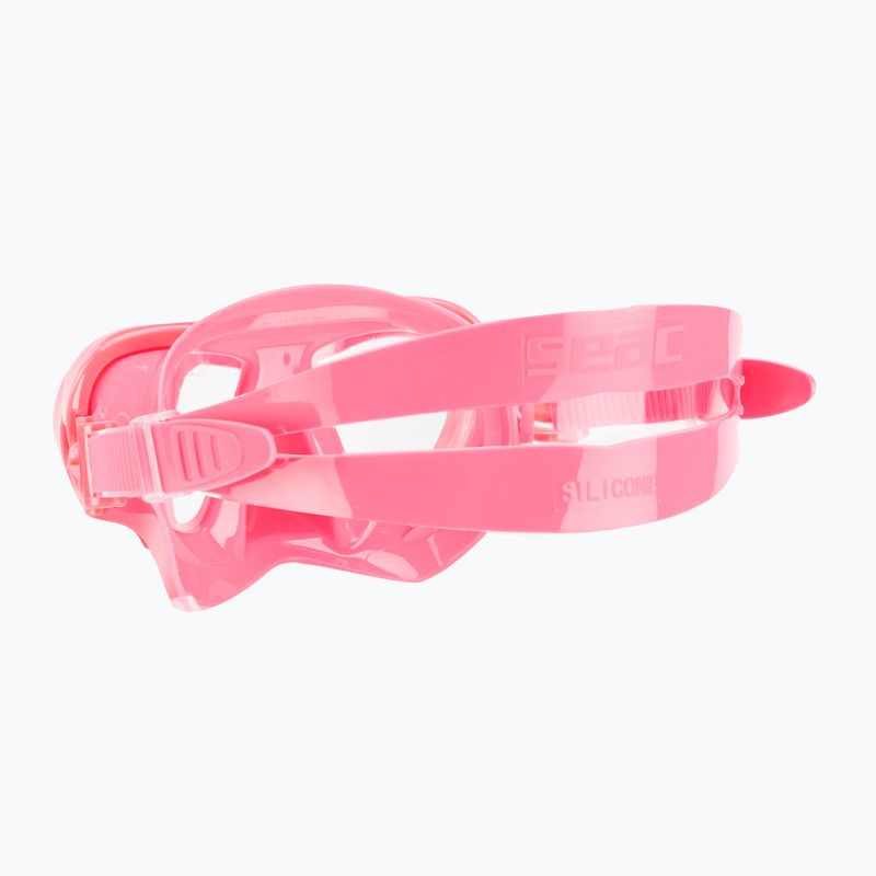 Maschera subacquea per bambini SEAC Bella rosa 4