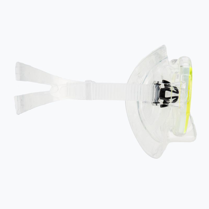 Maschera subacquea SEAC Giglio yellow 3