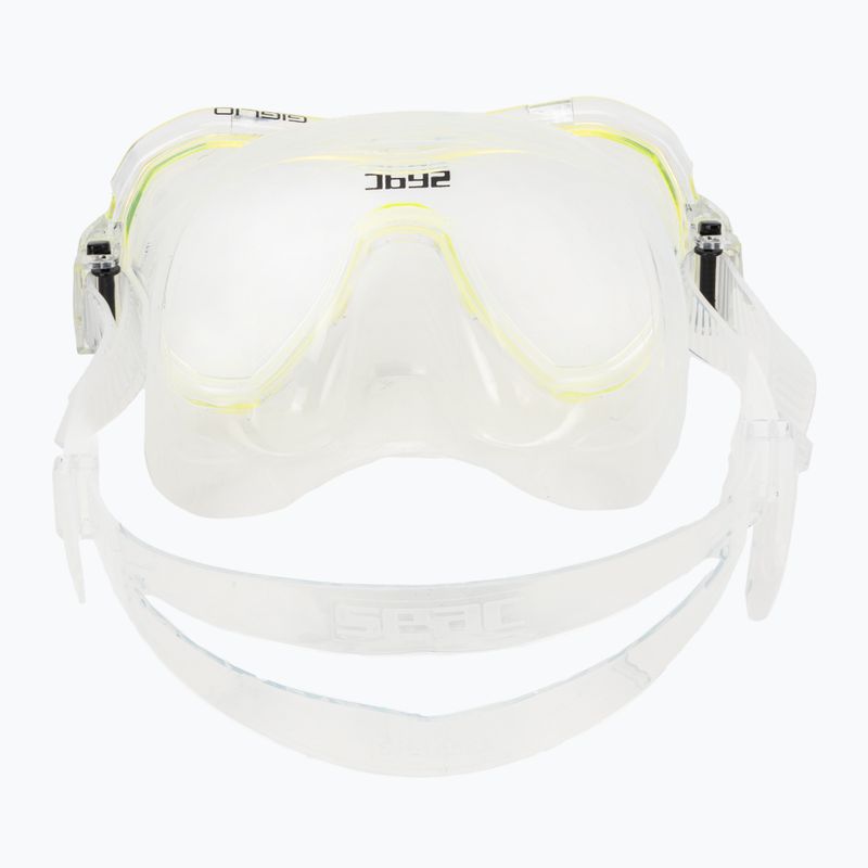 Maschera subacquea SEAC Giglio yellow 4