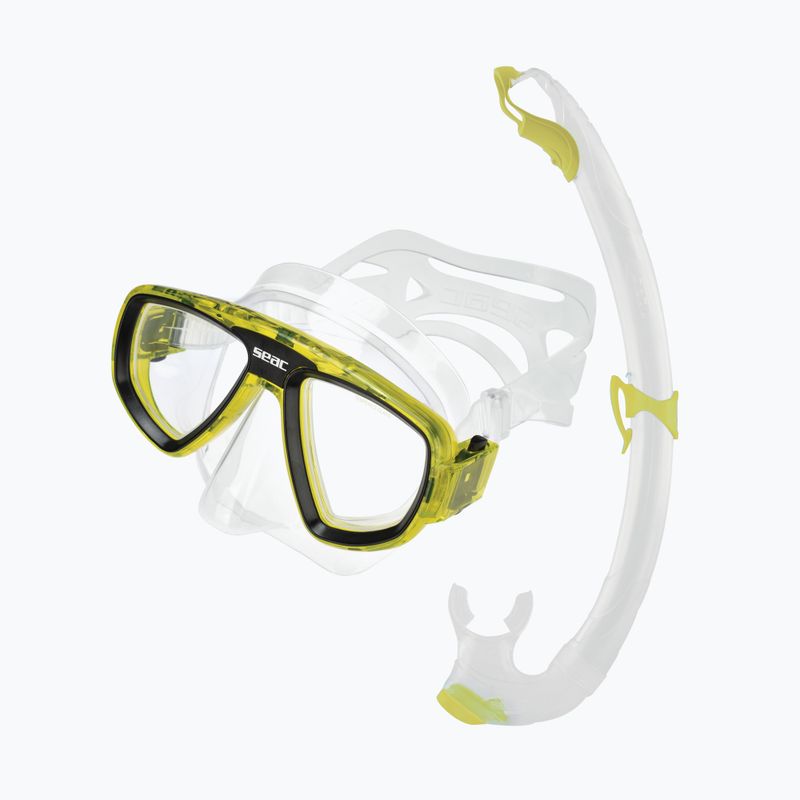 Kit snorkeling SEAC Extreme giallo