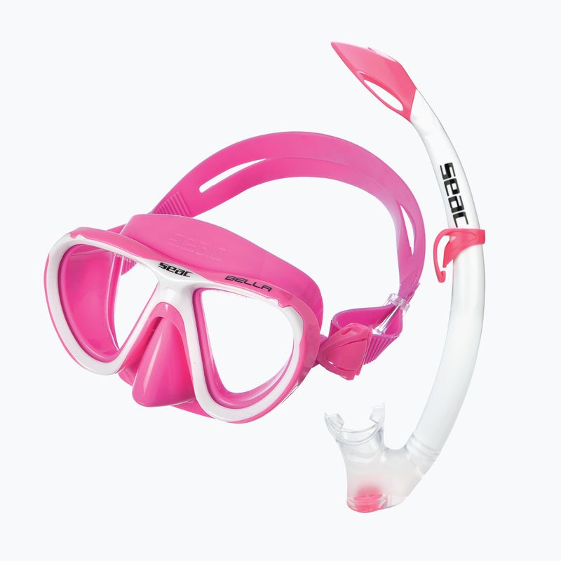 Kit snorkeling per bambini SEAC Bella rosa