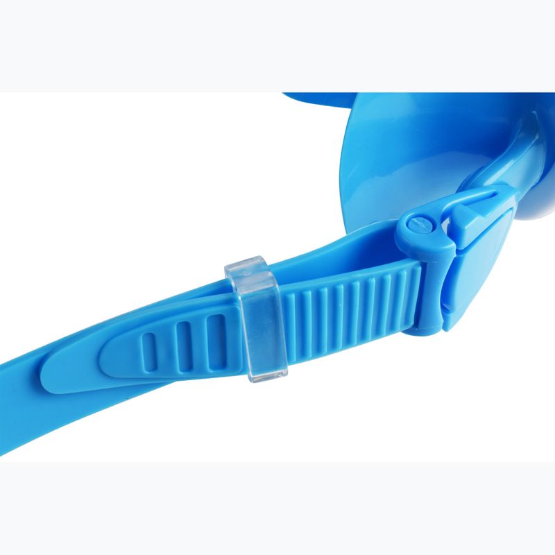 Maschera da snorkeling SEAC Procida blu chiaro per bambini 9