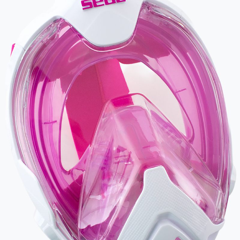 Maschera integrale per bambini SEAC Magica White/Pink 4