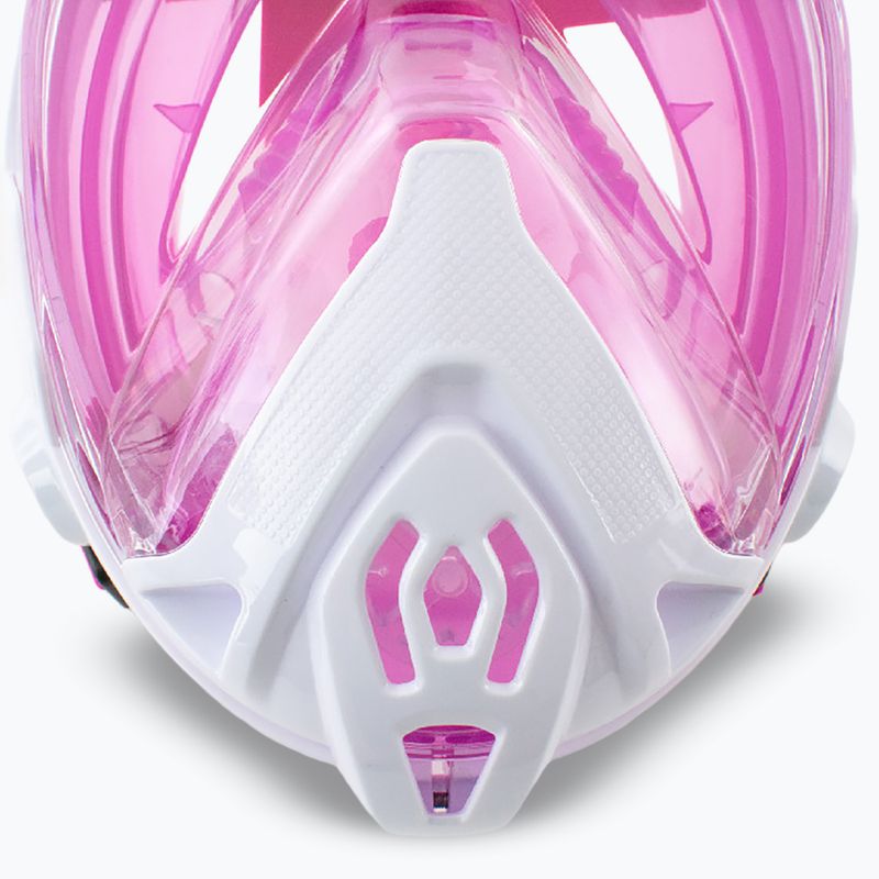 Maschera integrale per bambini SEAC Magica White/Pink 6