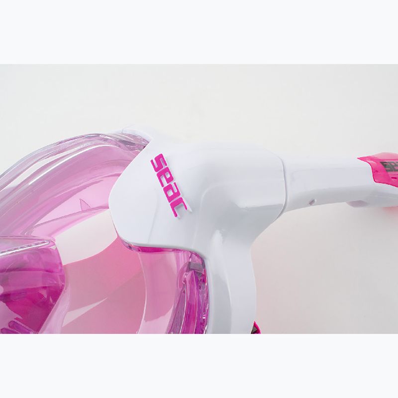 Maschera integrale per bambini SEAC Magica White/Pink 8