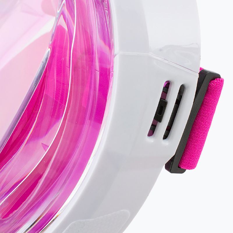 Maschera integrale per bambini SEAC Magica White/Pink 10