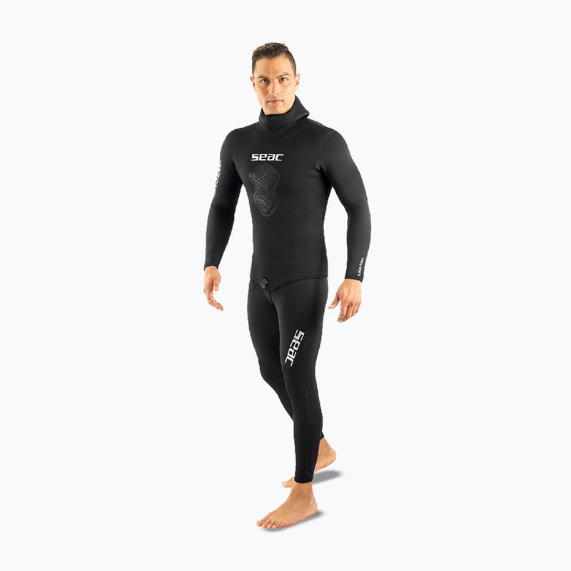 Muta da immersione da uomo SEAC Royal 7 mm Long John+Jacket black 3