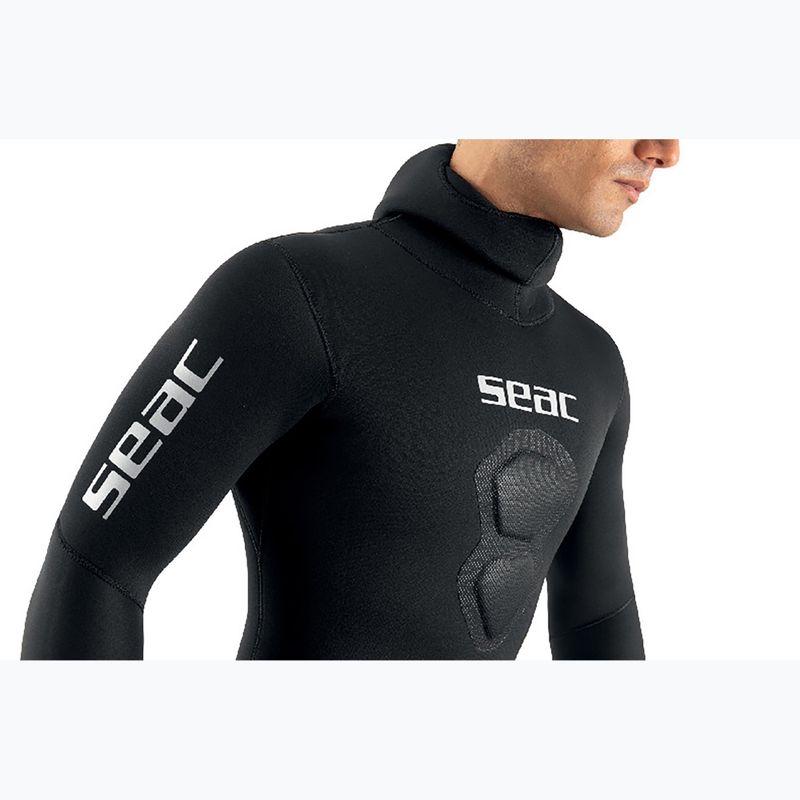 Muta da immersione da uomo SEAC Royal 7 mm Long John+Jacket black 4