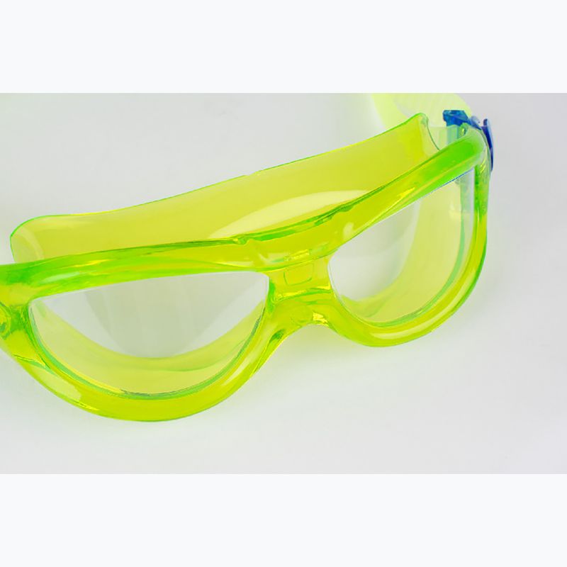 Maschera da nuoto per bambini SEAC Matt matt lime/clear 2