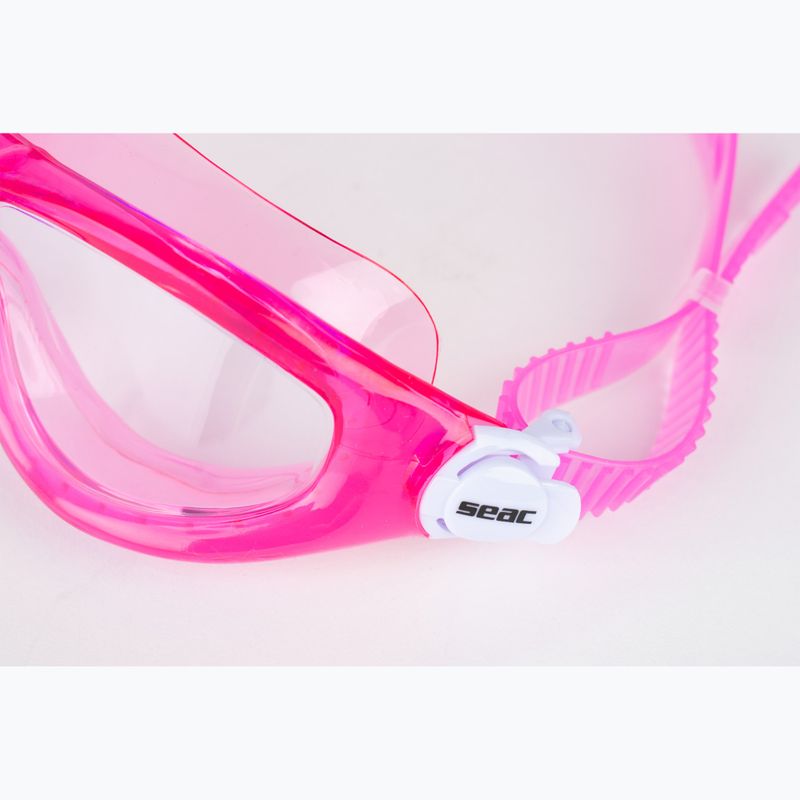 SEAC Maschera da bagno per bambini Rosa opaco 6