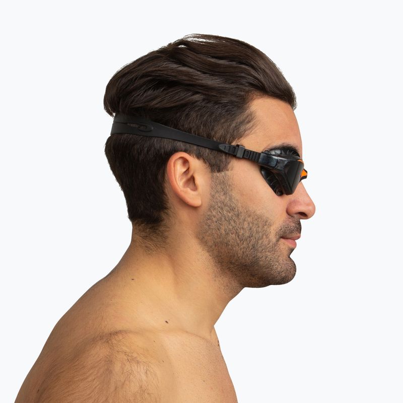 Occhialini da nuoto SEAC Lynx nero/arancio 10
