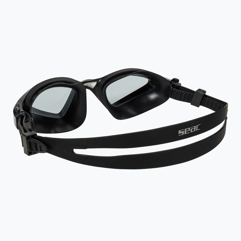 Occhialini da nuoto SEAC Lynx bianco/nero 5