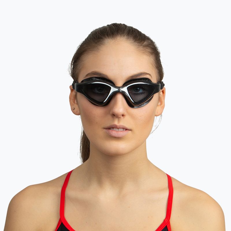 Occhialini da nuoto SEAC Lynx bianco/nero 8