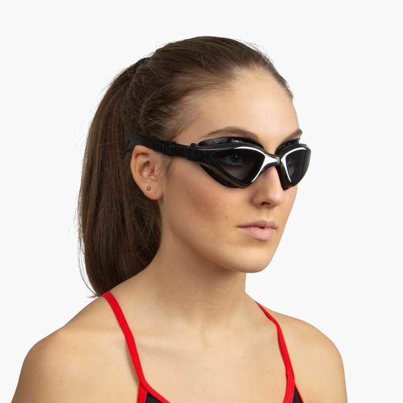 Occhialini da nuoto SEAC Lynx bianco/nero 9