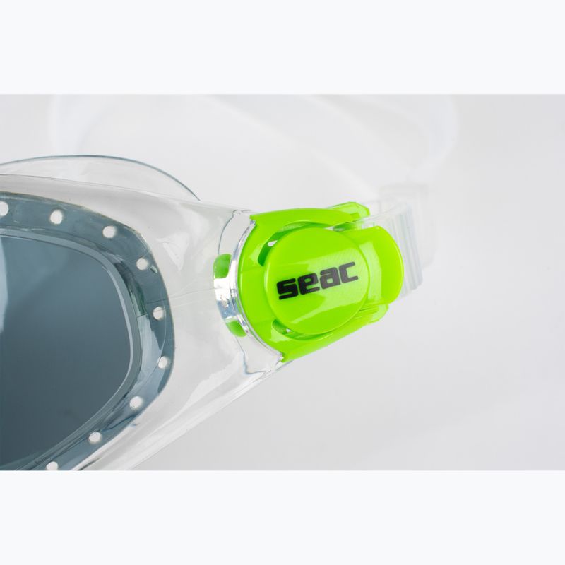 Maschera da nuoto per bambini SEAC Matt clear 6