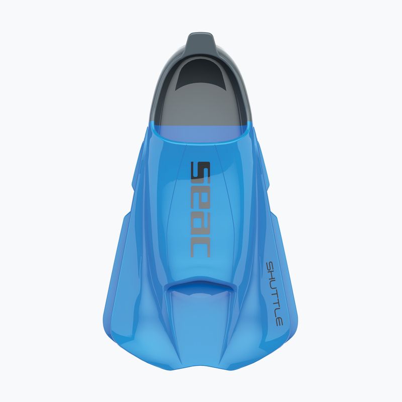 Pinne da nuoto SEAC Shuttle Flex blu chiaro/grigio 2