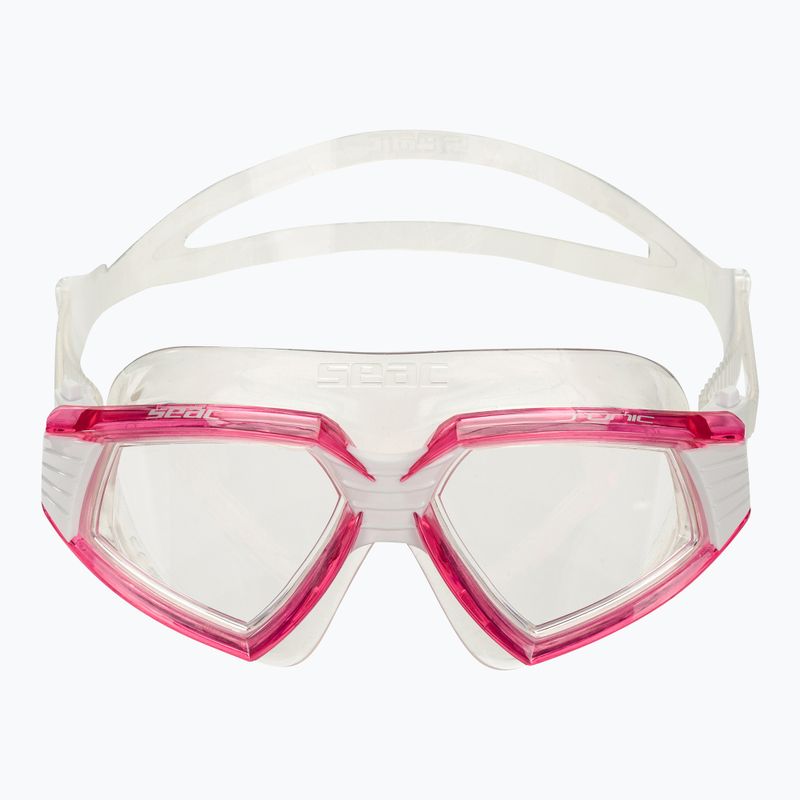 Maschera da nuoto SEAC Sonic rosa 2