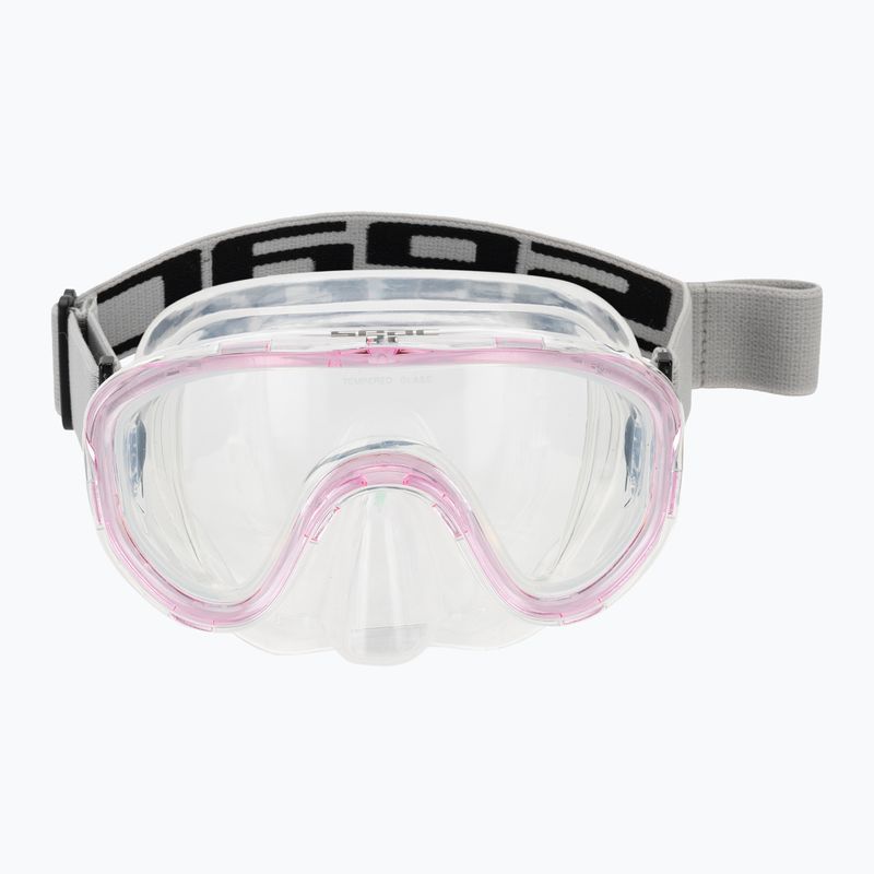 Maschera subacquea per bambini Seac Viva pink 2