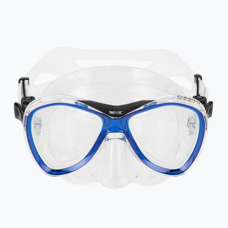 Set da snorkeling SEAC Bis Capri Top blue 2