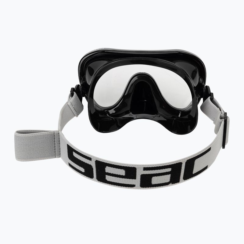 Maschera da snorkeling Seac Natua black 4