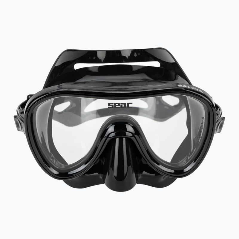 Set da snorkeling SEAC Salina Top black 2