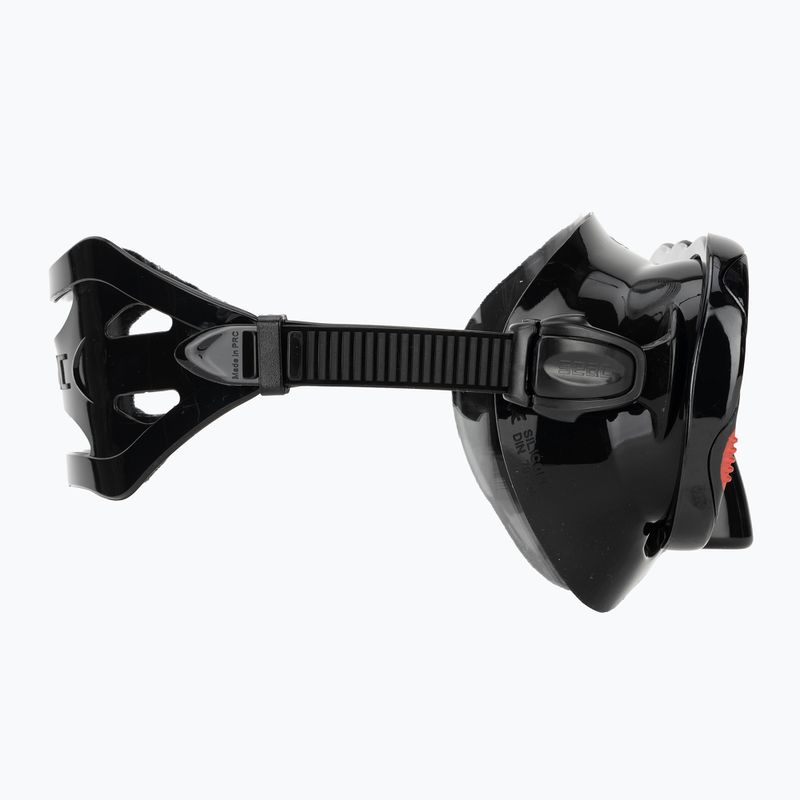 Maschera da snorkeling Seac Boss black/red 3