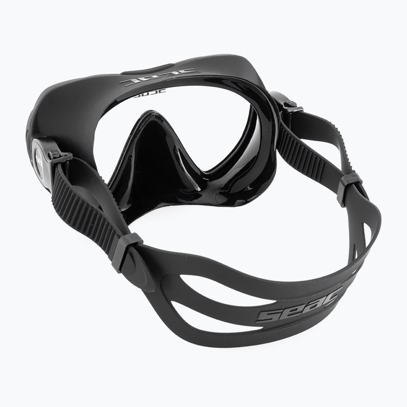 Maschera subacquea SEAC X-Frame black 3
