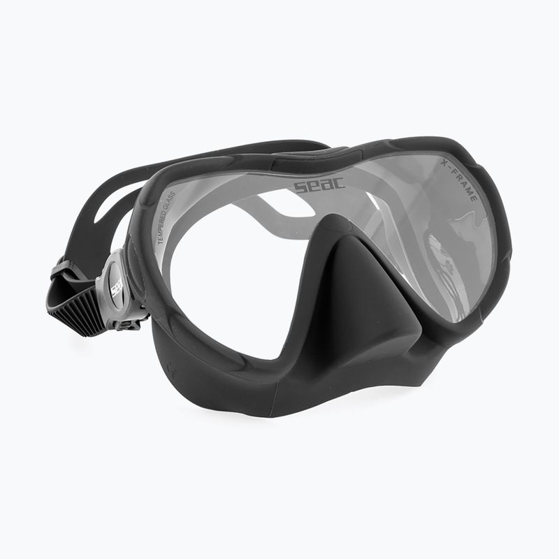 Maschera subacquea SEAC X-Frame black 4