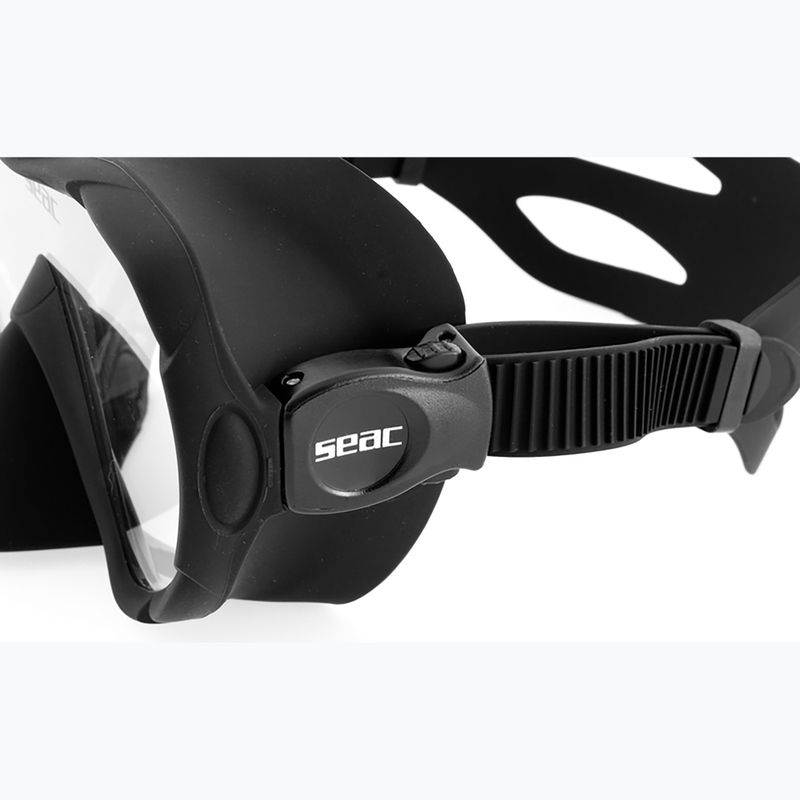 Maschera subacquea SEAC X-Frame black 5