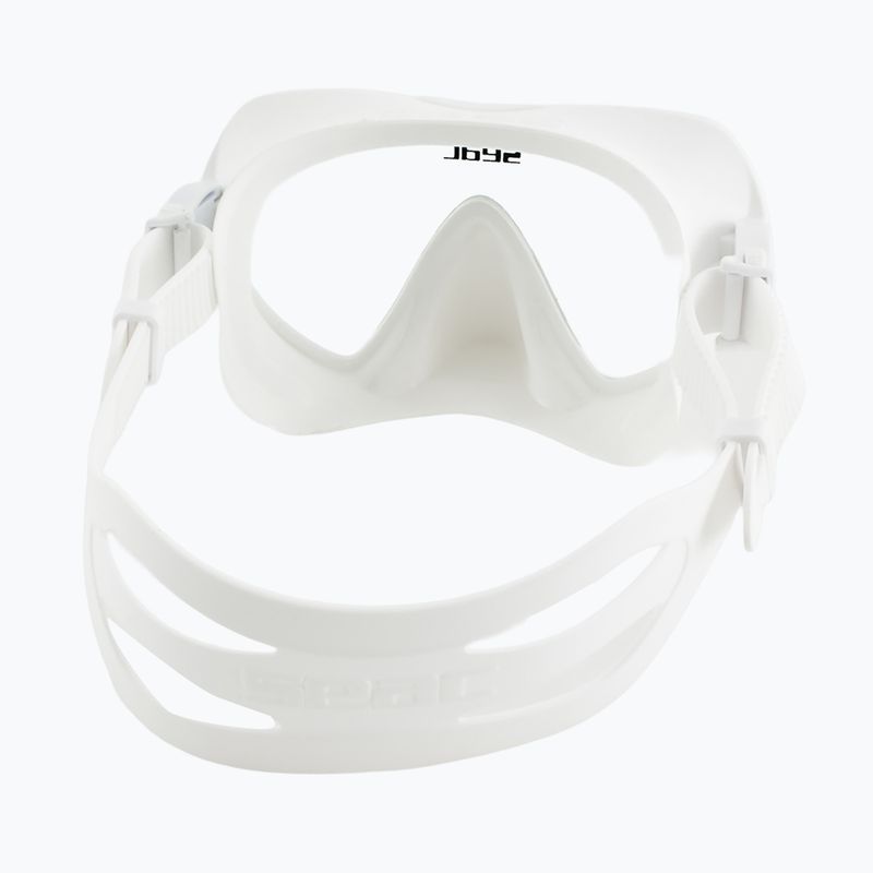 Maschera subacquea SEAC X-Frame white 2