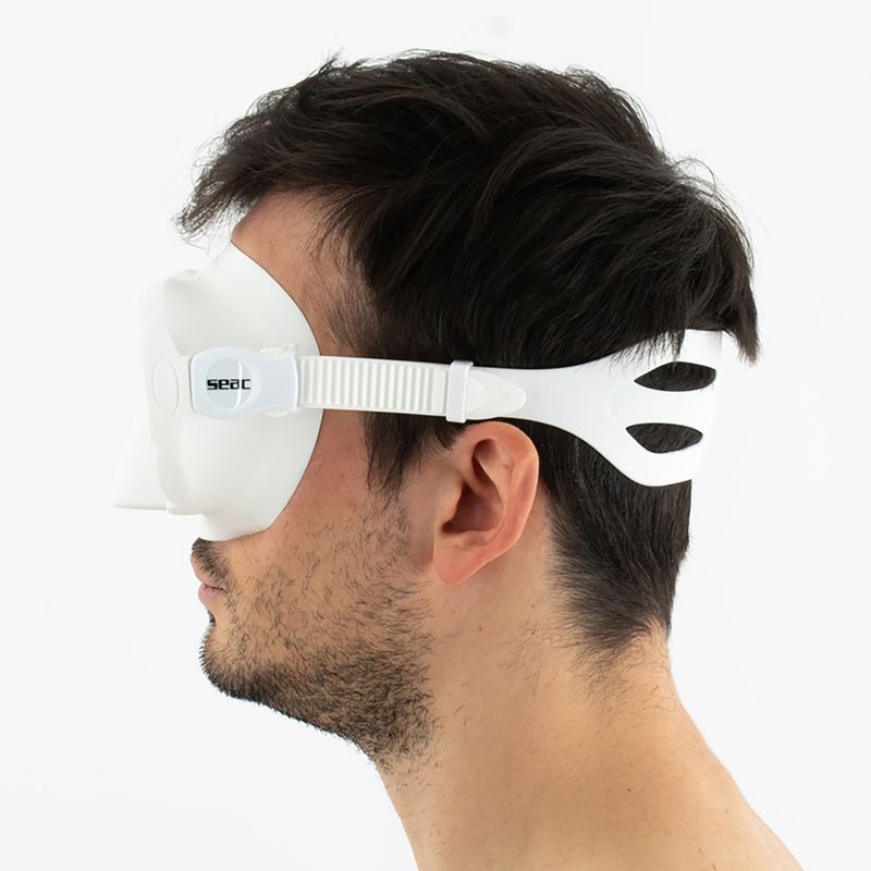 Maschera subacquea SEAC X-Frame white 11