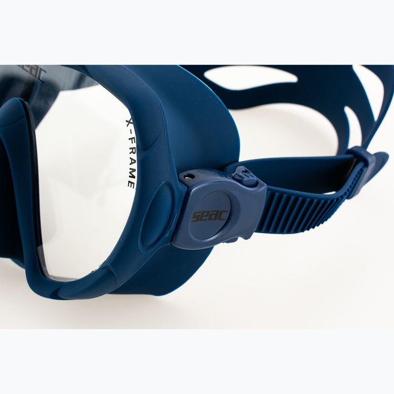 Maschera subacquea SEAC X-Frame blue 7