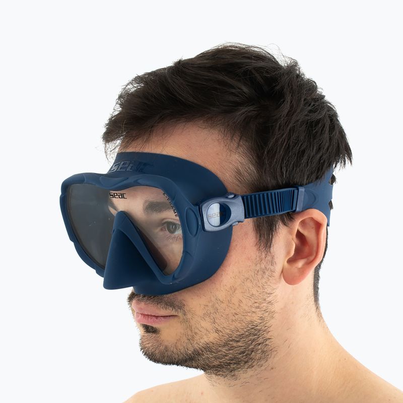 Maschera subacquea SEAC X-Frame blue 11