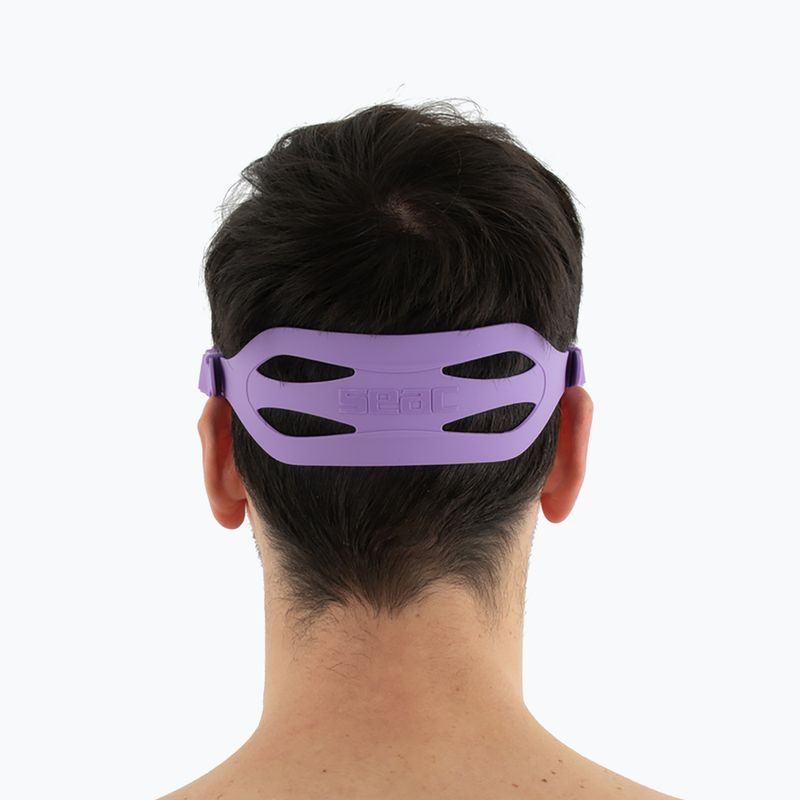 Maschera subacquea SEAC X-Frame lilac 8