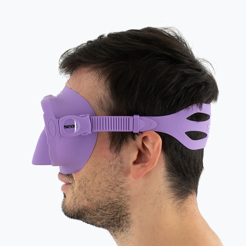 Maschera subacquea SEAC X-Frame lilac 10