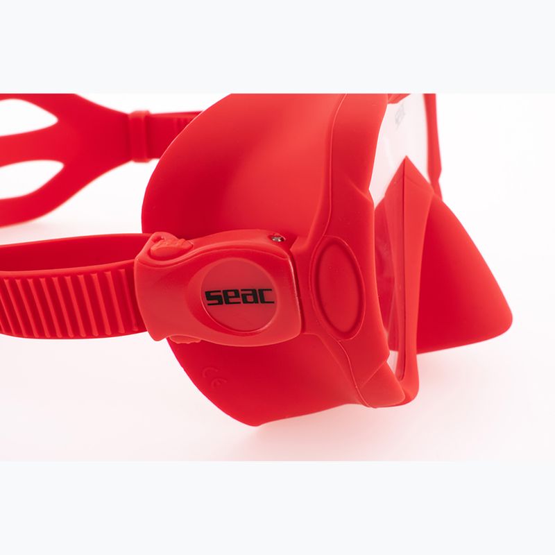 Maschera subacquea SEAC X-Frame red 5